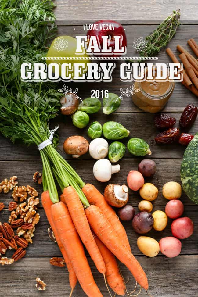 Fall Vegan Grocery Guide - ilovevegan.com