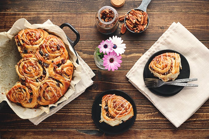 Perfect Vegan Cinnamon Buns - ilovevegan.com