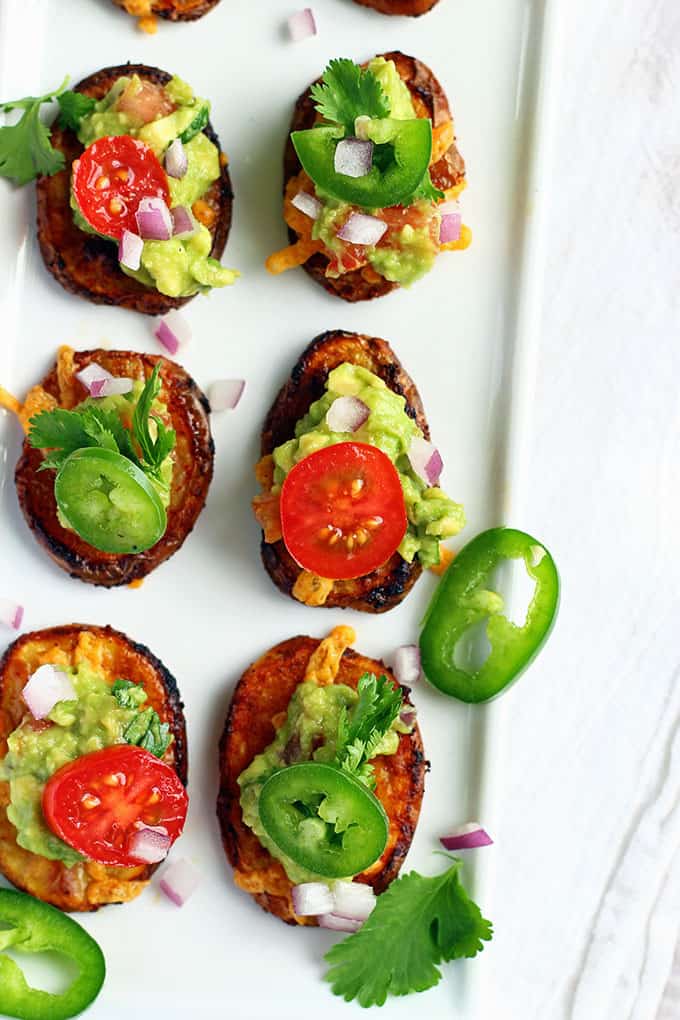 Spicy Nacho Potato Bites - ilovevegan.com