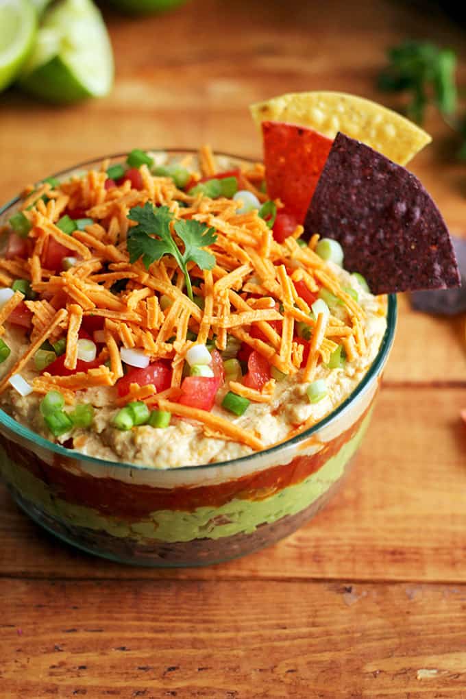 The Best Vegan 7 Layer Dip - ilovevegan.com