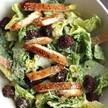 Vegan Caesar Salad - ilovevegan.com