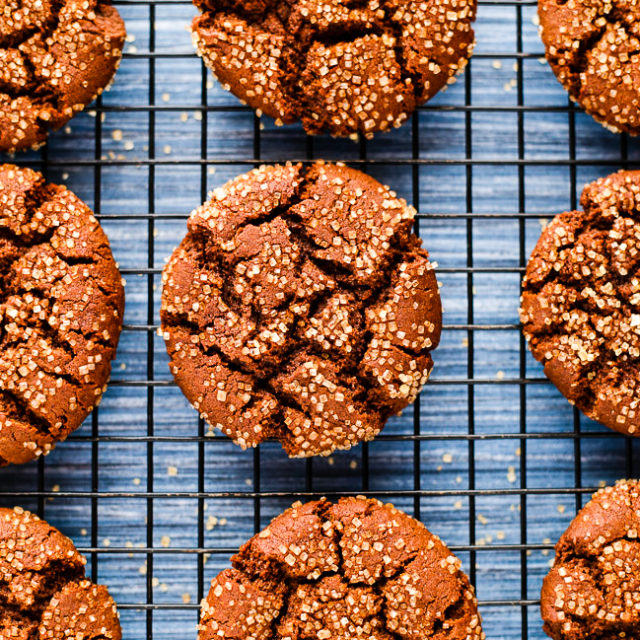 Vegan Molasses Cookies - ilovevegan.com